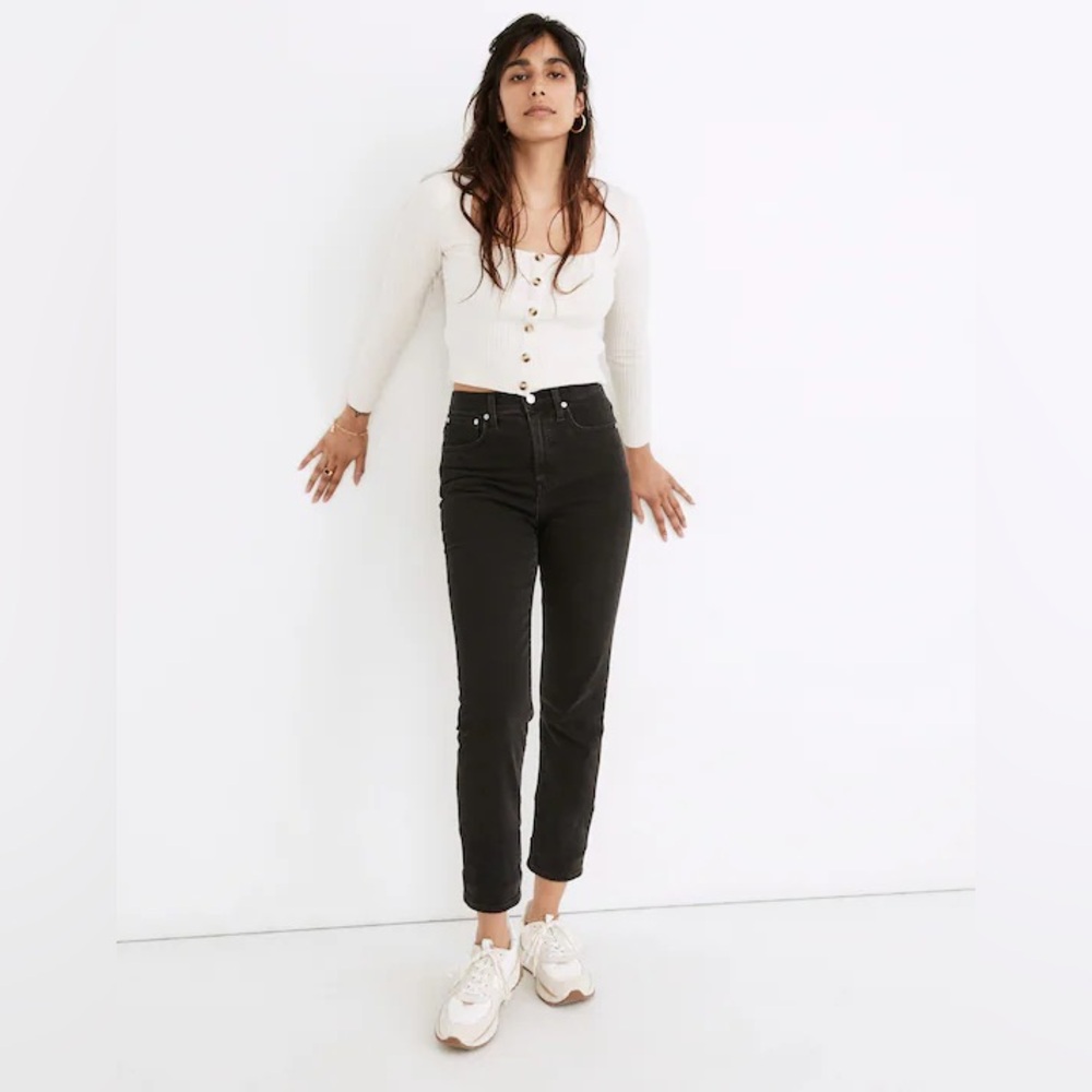 Madewell Classic Straight Jean Black Size 24